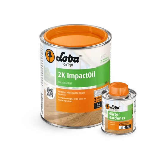 LOBA 2K ImpactOil Color - színes parketta olaj