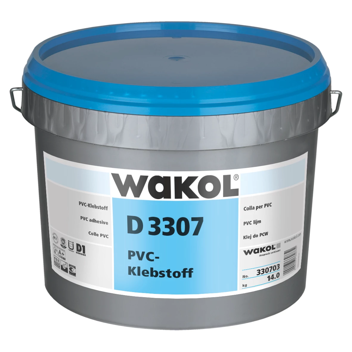 Wakol D3307 LVT és PVC ragasztó, 3 kg