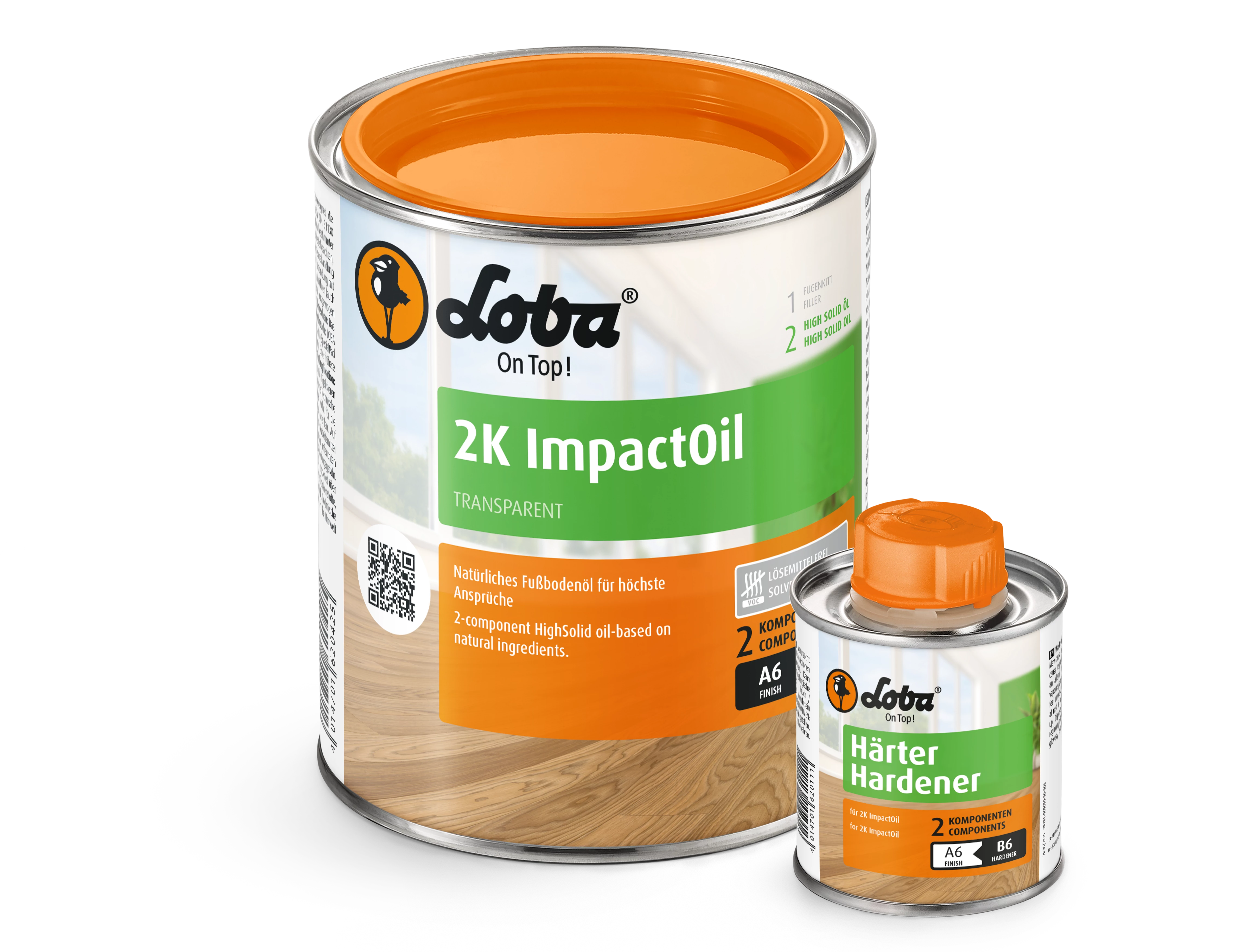 Loba 2K ImpactOil color(színes) olaj, 0,75kg
